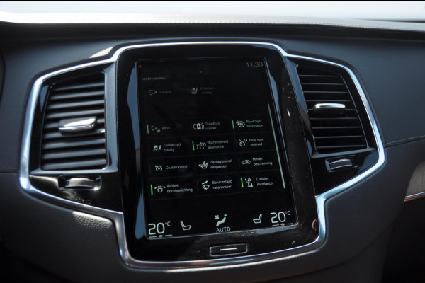 Volvo XC90 T8 390PK Automaat Recharge AWD Inscription / Adaptieve cruise control / BLIS / Parkeersensoren met 360 camera / stoel - en stuurwielverwarming / Standkachel / Trekhaak / Keyless entry / Harman Kardon audio / Elektrische stoelen
