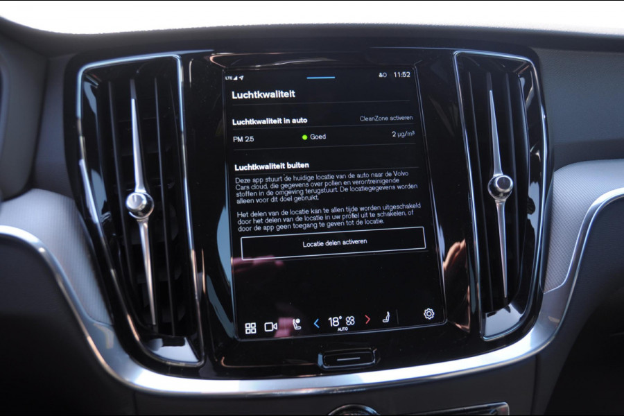 Volvo V60 T6 350PK Automaat AWD Plus Dark / Adaptieve cruise control / BLIS / 19” velgen / Parkeersensoren met camera / Elektrische achterklep / Adaptieve koplampen / Apple carplay / Elektrische stoelen / Harman Kardon Audio / Keyless entry / stoel - en stuurwielverwarming