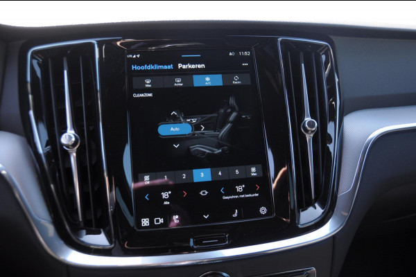 Volvo V60 T6 350PK Automaat AWD Plus Dark / Adaptieve cruise control / BLIS / 19” velgen / Parkeersensoren met camera / Elektrische achterklep / Adaptieve koplampen / Apple carplay / Elektrische stoelen / Harman Kardon Audio / Keyless entry / stoel - en stuurwielverwarming