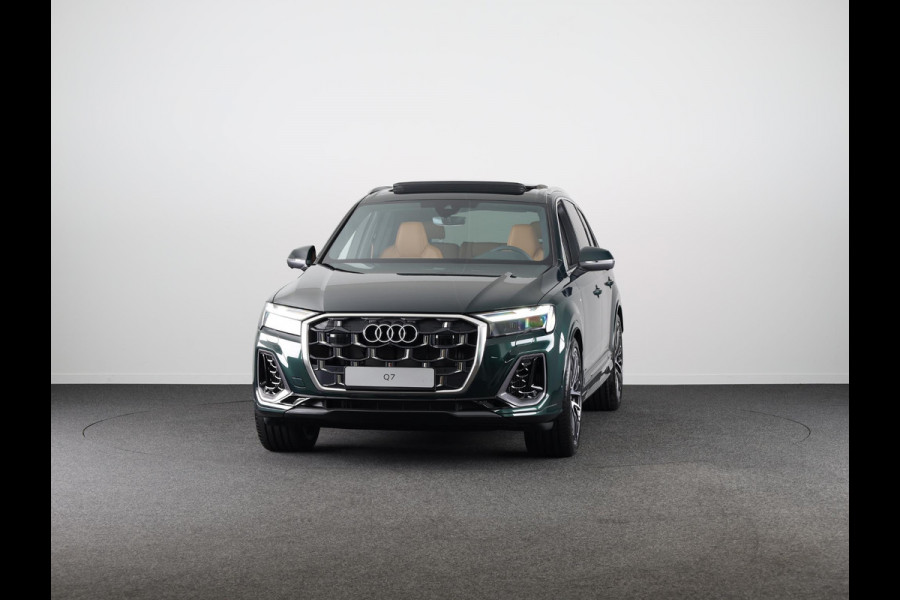 Audi Q7 Pro Line S 55 TFSI e 290 kW / 394 PK SUV 8 versn. Audi EXCLUSIVE, adaptive cruise control, omgevingscamera's, panoramadak, vierwielbesturing, B&O soundsysteem