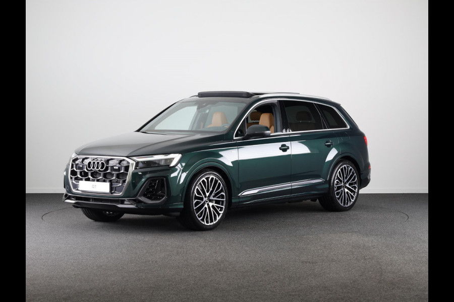 Audi Q7 Pro Line S 55 TFSI e 290 kW / 394 PK SUV 8 versn. Audi EXCLUSIVE, adaptive cruise control, omgevingscamera's, panoramadak, vierwielbesturing, B&O soundsysteem