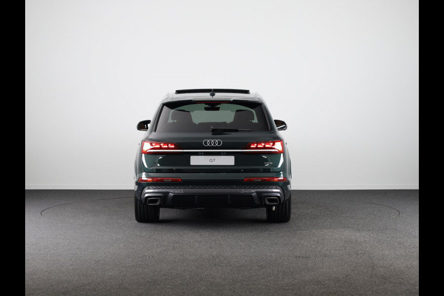 Audi Q7 Pro Line S 55 TFSI e 290 kW / 394 PK SUV 8 versn. Audi EXCLUSIVE, adaptive cruise control, omgevingscamera's, panoramadak, vierwielbesturing, B&O soundsysteem