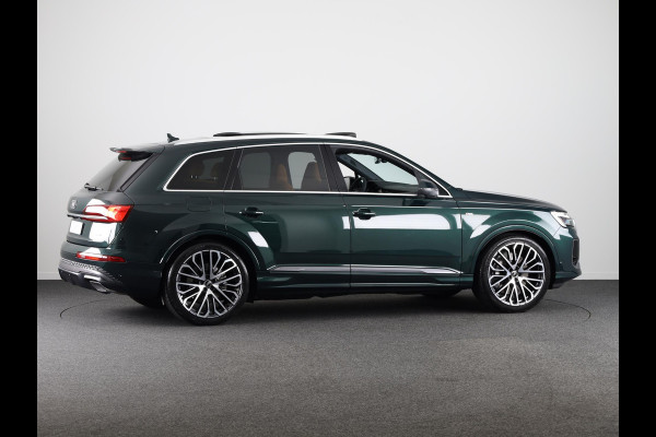 Audi Q7 Pro Line S 55 TFSI e 290 kW / 394 PK SUV 8 versn. Audi EXCLUSIVE, adaptive cruise control, omgevingscamera's, panoramadak, vierwielbesturing, B&O soundsysteem