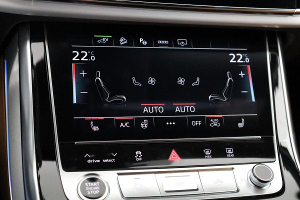 Audi Q7 Pro Line S 55 TFSI e 290 kW / 394 PK SUV 8 versn. Audi EXCLUSIVE, adaptive cruise control, omgevingscamera's, panoramadak, vierwielbesturing, B&O soundsysteem