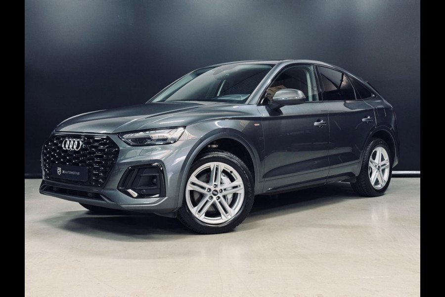 Audi Q5 Sportback 50 TFSI e S-Line, Black Optik, Pano, Virtual Cockpit, Matrix, Cam, Ambiënte Light, Dealer Onderhouden
