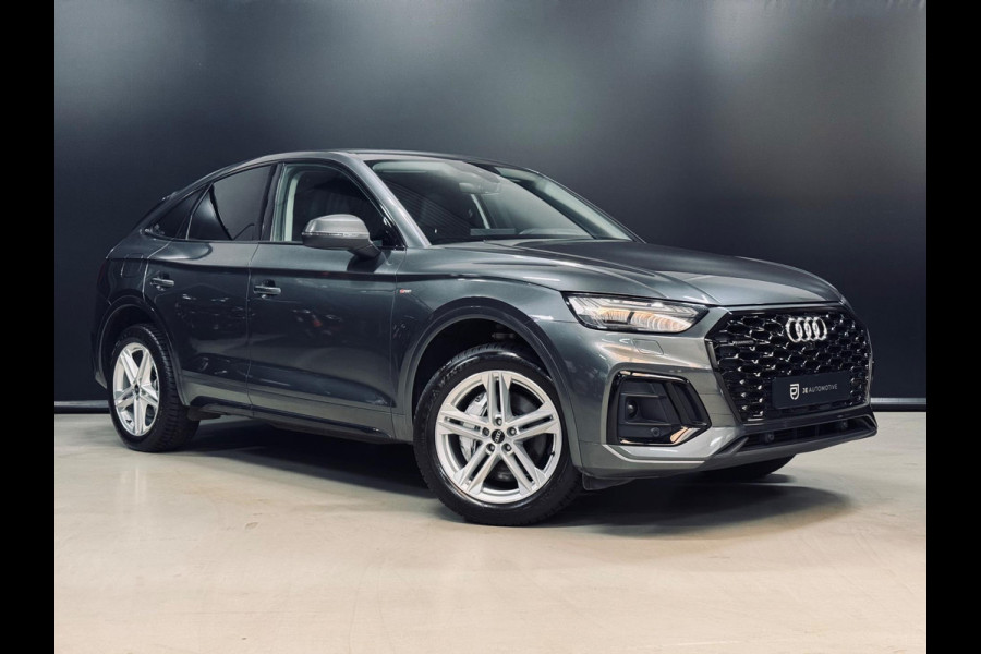 Audi Q5 Sportback 50 TFSI e S-Line, Black Optik, Pano, Virtual Cockpit, Matrix, Cam, Ambiënte Light, Dealer Onderhouden