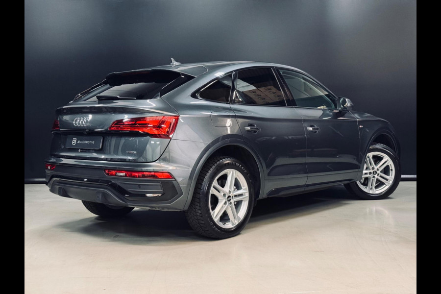 Audi Q5 Sportback 50 TFSI e S-Line, Black Optik, Pano, Virtual Cockpit, Matrix, Cam, Ambiënte Light, Dealer Onderhouden
