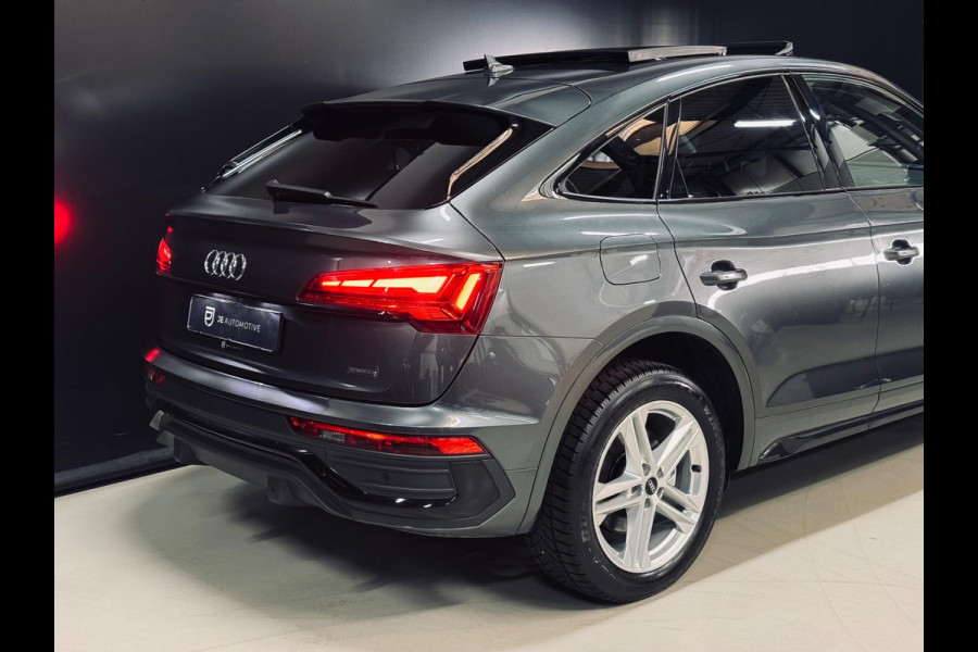 Audi Q5 Sportback 50 TFSI e S-Line, Black Optik, Pano, Virtual Cockpit, Matrix, Cam, Ambiënte Light, Dealer Onderhouden