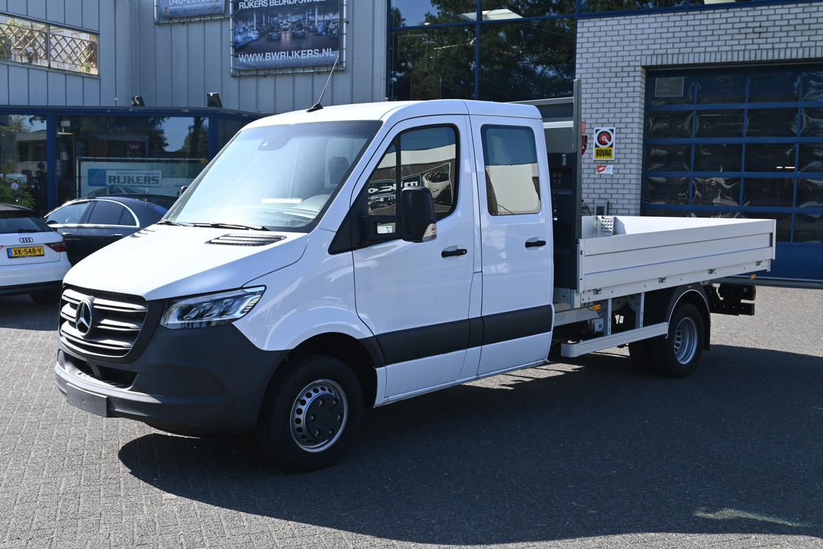 Mercedes-Benz Sprinter 519 CDI DC L3 Open laadbak Lier/kraan, Geveerde stoel, MBUX navigatie Mercedes-Benz Sprinter 519 CDI DC L3 Open laadbak Lier/kraan, Geveerde stoel, MBUX navigatie