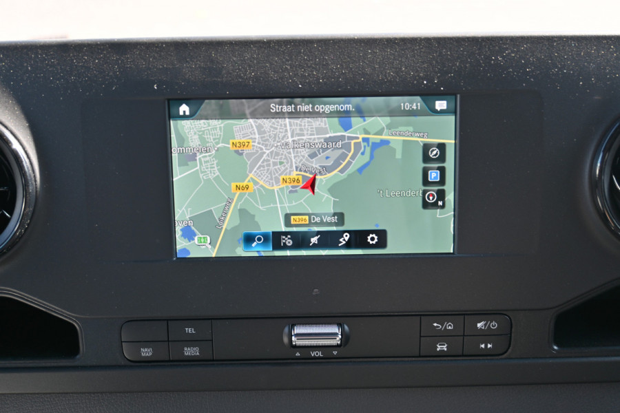 Mercedes-Benz Sprinter 519 CDI DC L3 Open laadbak Lier/kraan, Geveerde stoel, MBUX navigatie