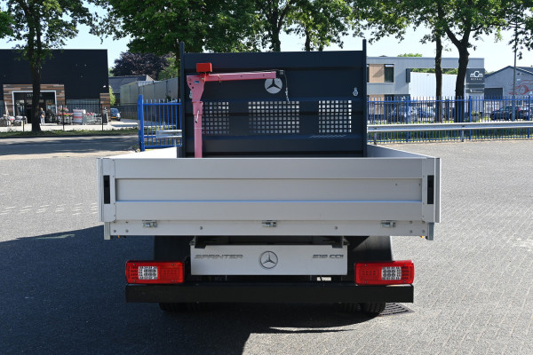 Mercedes-Benz Sprinter 519 CDI DC L3 Open laadbak Lier/kraan, Geveerde stoel, MBUX navigatie