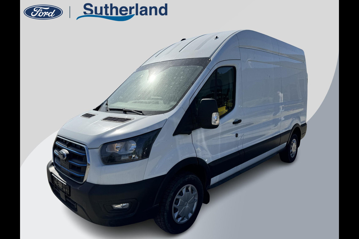 Ford E-Transit 350 L2H3 Trend 68 kWh 184pk | Pro Power on board | Navigatie | Hoog Dak | Adaptieve Cruise | Digitale binnenspiegel | Keyless entry | Laadruimte bescherming | All season banden | Reservewiel | Perimetrisch alarm Ford E-Transit 350 L2H3 Trend 68 kWh 184pk | Pro Power on board | Navigatie | Hoog Dak | Adaptieve Cruise | Digitale binnenspiegel | Keyless entry | Laadruimte bescherming | All season banden | Reservewiel | Perimetrisch alarm
