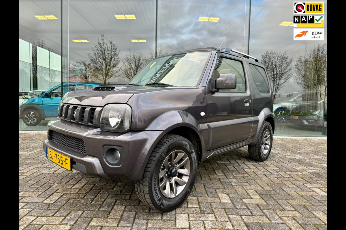 Suzuki Jimny 1.3 16V 4X4 Rhino, NAP, Leder, Airco, Open Dak Suzuki Jimny 1.3 16V 4X4 Rhino, NAP, Leder, Airco, Open Dak
