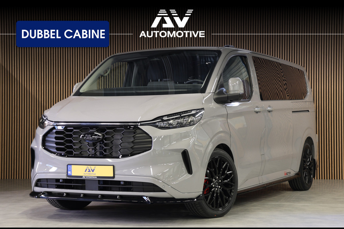 Ford Transit Custom 320 2.0 TDCI 170PK L2H1 LIMITED DC AUT | BPM VRIJ | L+R Schuifdeur | ACC | Blind Spot | Navigatie | Camera | CarPlay | Lane Assi | Raptor Edition | Trekhaak | 6-Zitter | Dubbel Cabine Ford Transit Custom 320 2.0 TDCI 170PK L2H1 LIMITED DC AUT | BPM VRIJ | L+R Schuifdeur | ACC | Blind Spot | Navigatie | Camera | CarPlay | Lane Assi | Raptor Edition | Trekhaak | 6-Zitter | Dubbel Cabine