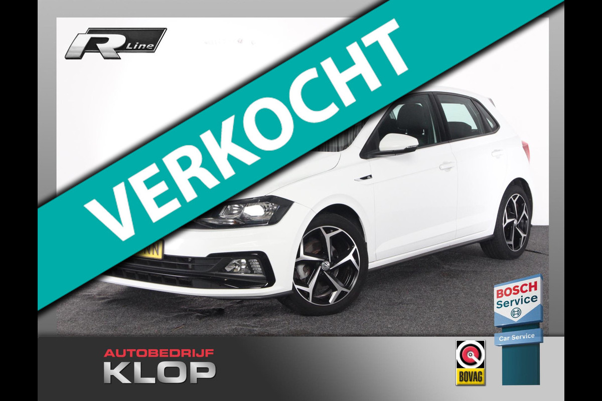 Volkswagen Polo 1.0 TSI 116pk. R-line | Org. NL-auto | 2x R-line pakket | 17" lmv. Volkswagen Polo 1.0 TSI 116pk. R-line | Org. NL-auto | 2x R-line pakket | 17" lmv.