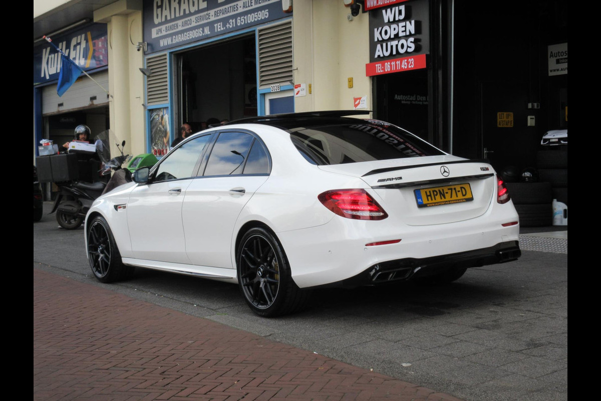 Mercedes-Benz E-Klasse AMG 63 S 4MATIC+ Schaal Memory Burmester Pano Incl BTW! Mercedes-Benz E-Klasse AMG 63 S 4MATIC+ Schaal Memory Burmester Pano Incl BTW!