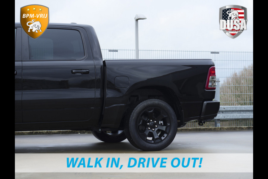 Dodge Ram | 1500 | Big Horn | Night | Final V8 Edition | 4x4 | Crew Cab Leder Interieur | Panorama dak | Night edition | INCL BPM-VOORDEEL Getoonde accessoires zijn verkrijgbaar tegen meerprijs
