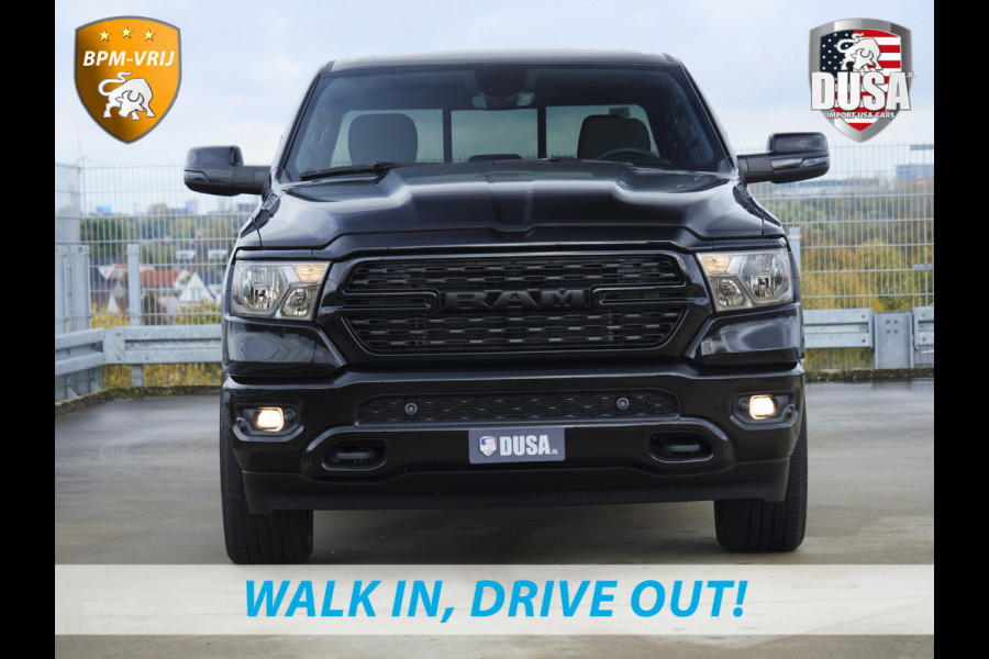 Dodge Ram | 1500 | Big Horn | Night | Final V8 Edition | 4x4 | Crew Cab Leder Interieur | Panorama dak | Night edition | INCL BPM-VOORDEEL Getoonde accessoires zijn verkrijgbaar tegen meerprijs