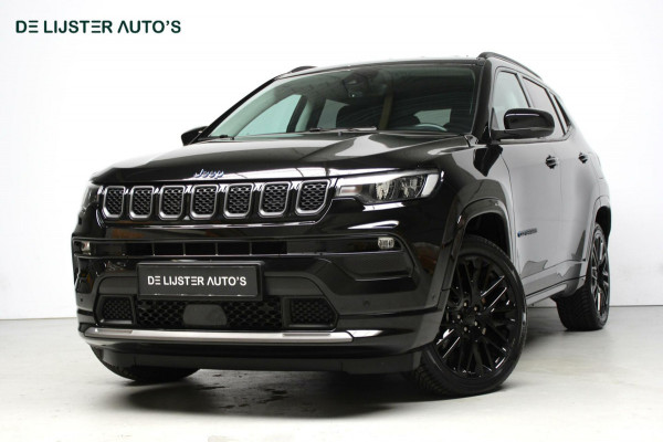 Jeep Compass 4xe 240 Plug-in Hybrid Electric S Black Edition |CARPLAY, ACC, STOEL + STUURVERWARMD, CAMERA, KEYLESS, PDC, LED|