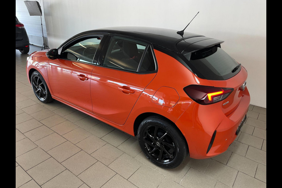 Opel Corsa 1.2 GS Line 100PK AIRCO NAVI VIA APP CRUISE APPLE CARPLAY BLUETOOTH LEER STOF ELEK RAMEN CENT VERG ZEER NETTE AUTO