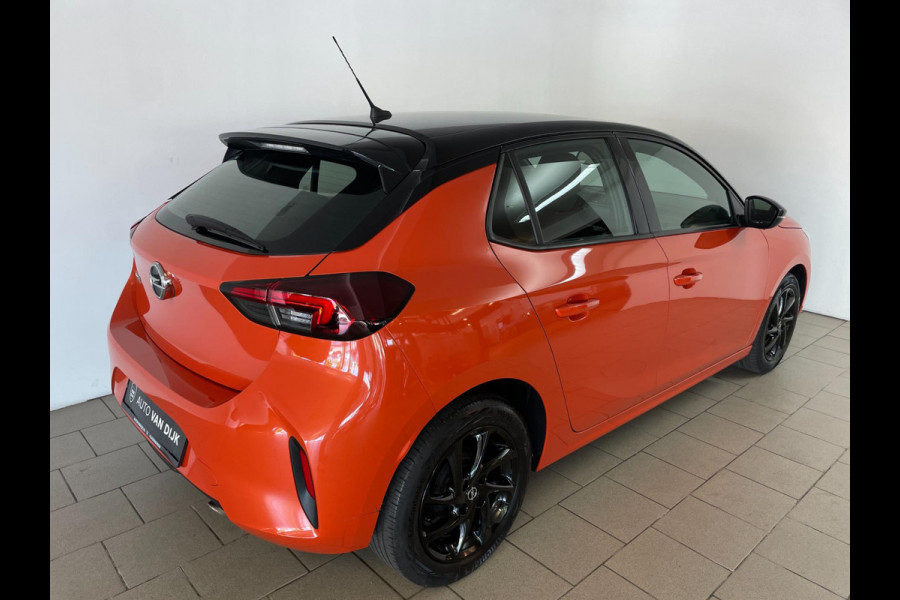Opel Corsa 1.2 GS Line 100PK AIRCO NAVI VIA APP CRUISE APPLE CARPLAY BLUETOOTH LEER STOF ELEK RAMEN CENT VERG ZEER NETTE AUTO