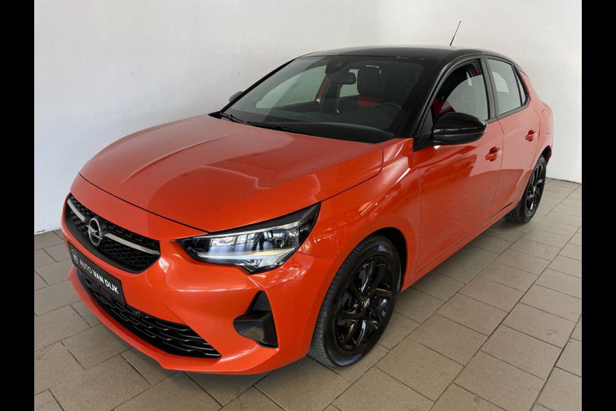 Opel Corsa 1.2 GS Line 100PK AIRCO NAVI VIA APP CRUISE APPLE CARPLAY BLUETOOTH LEER STOF ELEK RAMEN CENT VERG ZEER NETTE AUTO
