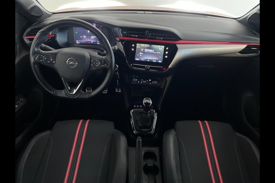 Opel Corsa 1.2 GS Line 100PK AIRCO NAVI VIA APP CRUISE APPLE CARPLAY BLUETOOTH LEER STOF ELEK RAMEN CENT VERG ZEER NETTE AUTO