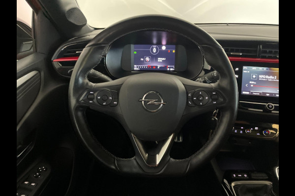 Opel Corsa 1.2 GS Line 100PK AIRCO NAVI VIA APP CRUISE APPLE CARPLAY BLUETOOTH LEER STOF ELEK RAMEN CENT VERG ZEER NETTE AUTO