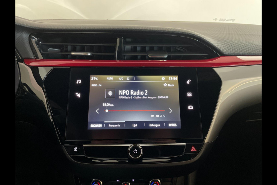Opel Corsa 1.2 GS Line 100PK AIRCO NAVI VIA APP CRUISE APPLE CARPLAY BLUETOOTH LEER STOF ELEK RAMEN CENT VERG ZEER NETTE AUTO