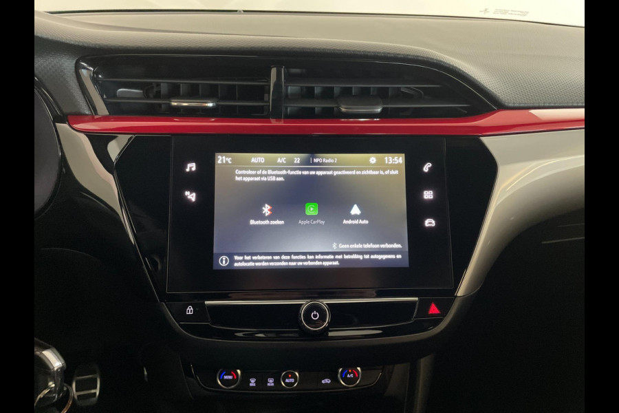 Opel Corsa 1.2 GS Line 100PK AIRCO NAVI VIA APP CRUISE APPLE CARPLAY BLUETOOTH LEER STOF ELEK RAMEN CENT VERG ZEER NETTE AUTO