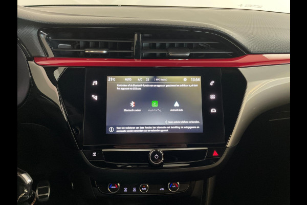 Opel Corsa 1.2 GS Line 100PK AIRCO NAVI VIA APP CRUISE APPLE CARPLAY BLUETOOTH LEER STOF ELEK RAMEN CENT VERG ZEER NETTE AUTO