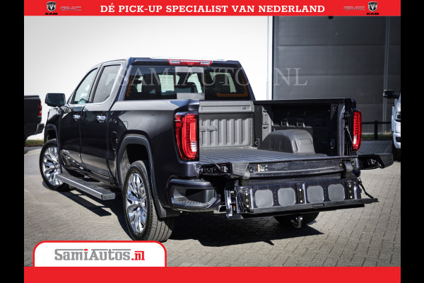 GMC Sierra DENALI | All-In Prijs | 6,2 V8 Full Option | De Meest Luxe Pick-Up in zijn Klasse | Comfortabele Dubbele Cabine met Royale 5 Zitplaatsen | BPM vrij | Nu Leverbaar uit Voorraad | Voorraad Nr 420334