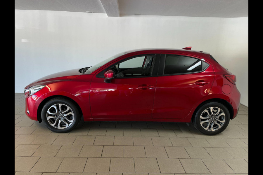 Mazda 2 1.5 Skyactiv-G SkyLease+ AIRCO NAVI BLEUTOOTH STOELVERW ELEK RAMEN CENT VERG VELGEN 5DRS NIEUWSTAAT