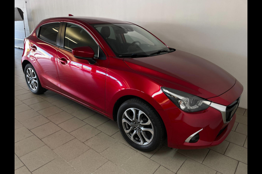 Mazda 2 1.5 Skyactiv-G SkyLease+ AIRCO NAVI BLEUTOOTH STOELVERW ELEK RAMEN CENT VERG VELGEN 5DRS NIEUWSTAAT