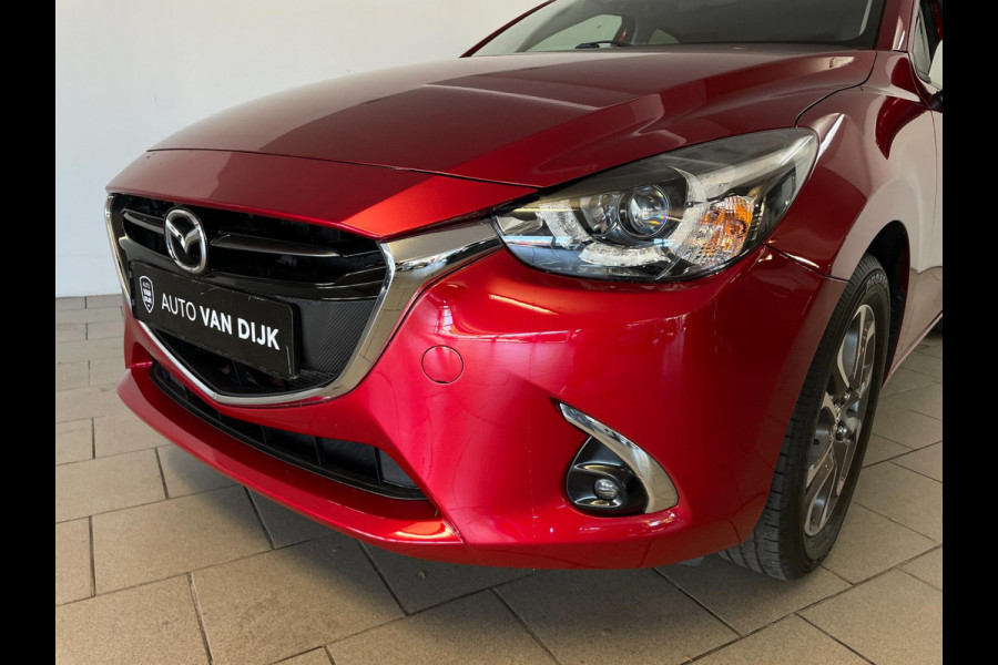 Mazda 2 1.5 Skyactiv-G SkyLease+ AIRCO NAVI BLEUTOOTH STOELVERW ELEK RAMEN CENT VERG VELGEN 5DRS NIEUWSTAAT