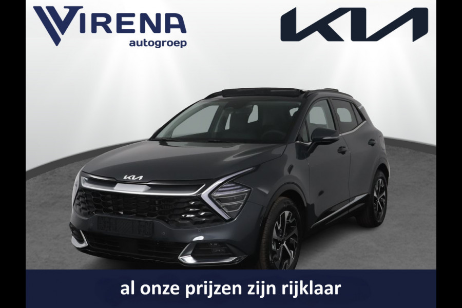 Kia Sportage 1.6 T-GDi MHEV DynamicPlusLine Apple Carplay/Android Auto - Elektrisch bedienbare voorstoelen - Elektrisch glazen panorama-dak - Navigatie - Fabrieksgarantie tot 02-2032