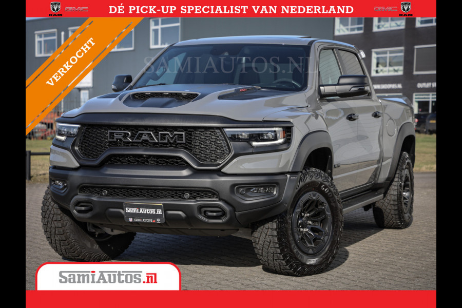 Dodge Ram 1500 TRX Lunar Edition | Ceramic Grey | Matchless | Full Option | 6,2 V8 HellCat 702HP | Comfortabele Dubbele Cabine met Royale 5 Zitplaatsen | BPM vrij | Nu Leverbaar uit Voorraad |