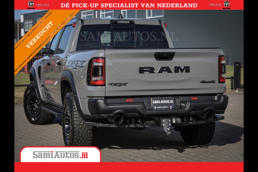 Dodge Ram 1500 TRX Lunar Edition | Ceramic Grey | Matchless | Full Option | 6,2 V8 HellCat 702HP | Comfortabele Dubbele Cabine met Royale 5 Zitplaatsen | BPM vrij | Nu Leverbaar uit Voorraad |