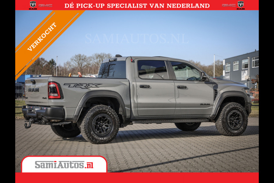 Dodge Ram 1500 TRX Lunar Edition | Ceramic Grey | Matchless | Full Option | 6,2 V8 HellCat 702HP | Comfortabele Dubbele Cabine met Royale 5 Zitplaatsen | BPM vrij | Nu Leverbaar uit Voorraad |