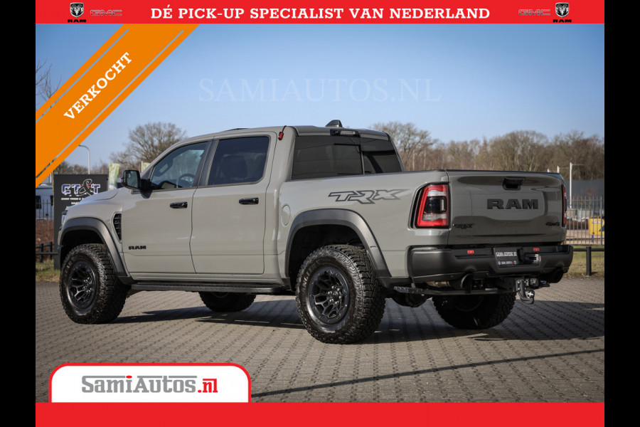 Dodge Ram 1500 TRX Lunar Edition | Ceramic Grey | Matchless | Full Option | 6,2 V8 HellCat 702HP | Comfortabele Dubbele Cabine met Royale 5 Zitplaatsen | BPM vrij | Nu Leverbaar uit Voorraad |