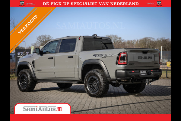 Dodge Ram 1500 TRX Lunar Edition | Ceramic Grey | Matchless | Full Option | 6,2 V8 HellCat 702HP | Comfortabele Dubbele Cabine met Royale 5 Zitplaatsen | BPM vrij | Nu Leverbaar uit Voorraad |