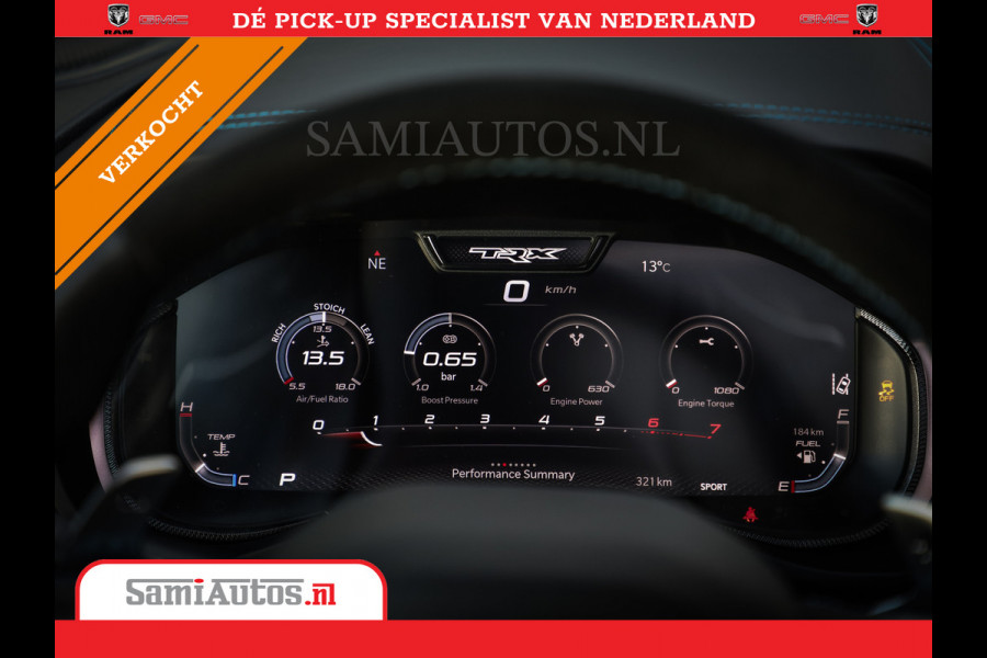 Dodge Ram 1500 TRX Lunar Edition | Ceramic Grey | Matchless | Full Option | 6,2 V8 HellCat 702HP | Comfortabele Dubbele Cabine met Royale 5 Zitplaatsen | BPM vrij | Nu Leverbaar uit Voorraad |