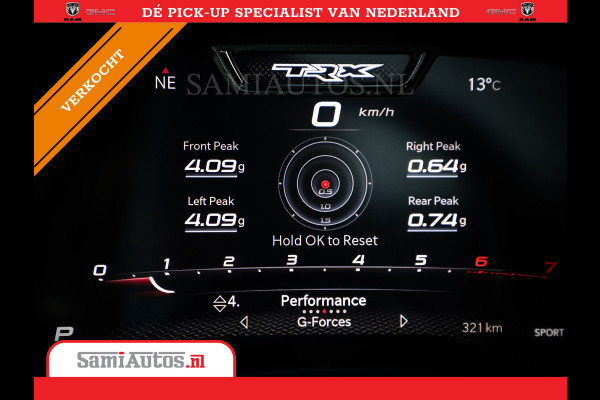 Dodge Ram 1500 TRX Lunar Edition | Ceramic Grey | Matchless | Full Option | 6,2 V8 HellCat 702HP | Comfortabele Dubbele Cabine met Royale 5 Zitplaatsen | BPM vrij | Nu Leverbaar uit Voorraad |
