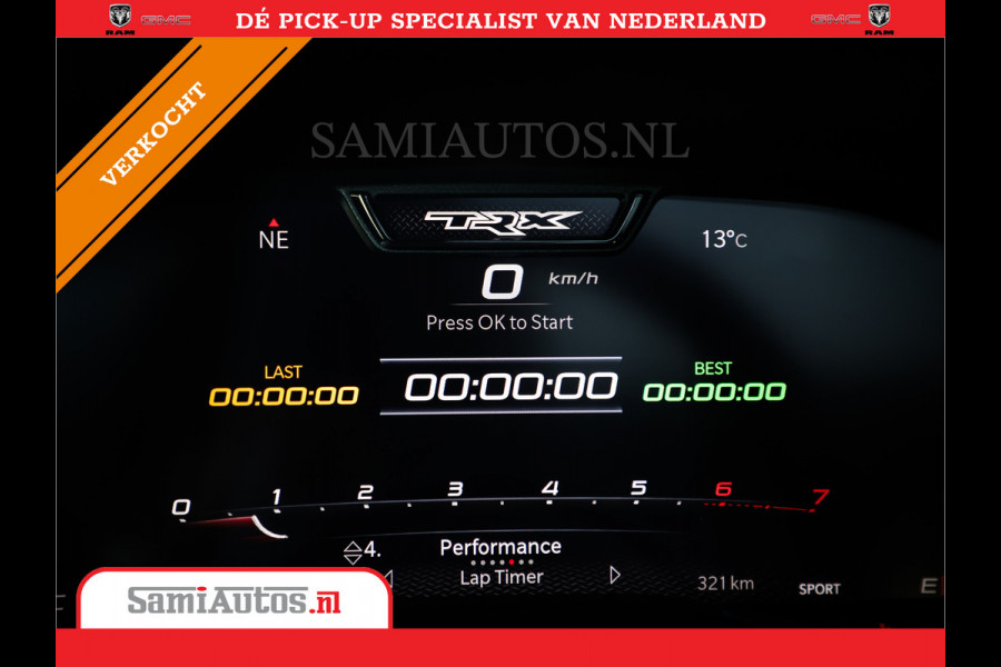 Dodge Ram 1500 TRX Lunar Edition | Ceramic Grey | Matchless | Full Option | 6,2 V8 HellCat 702HP | Comfortabele Dubbele Cabine met Royale 5 Zitplaatsen | BPM vrij | Nu Leverbaar uit Voorraad |