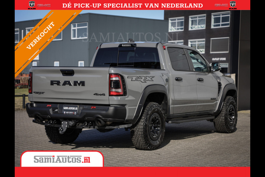 Dodge Ram 1500 TRX Lunar Edition | Ceramic Grey | Matchless | Full Option | 6,2 V8 HellCat 702HP | Comfortabele Dubbele Cabine met Royale 5 Zitplaatsen | BPM vrij | Nu Leverbaar uit Voorraad |