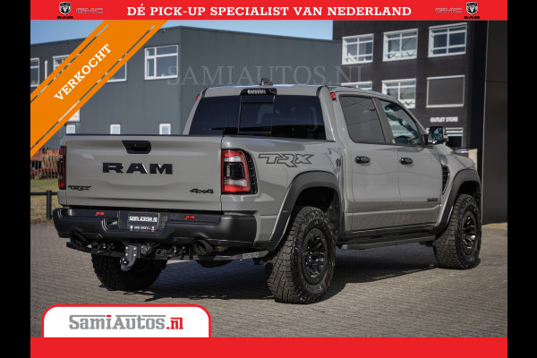 Dodge Ram 1500 TRX Lunar Edition | Ceramic Grey | Matchless | Full Option | 6,2 V8 HellCat 702HP | Comfortabele Dubbele Cabine met Royale 5 Zitplaatsen | BPM vrij | Nu Leverbaar uit Voorraad |
