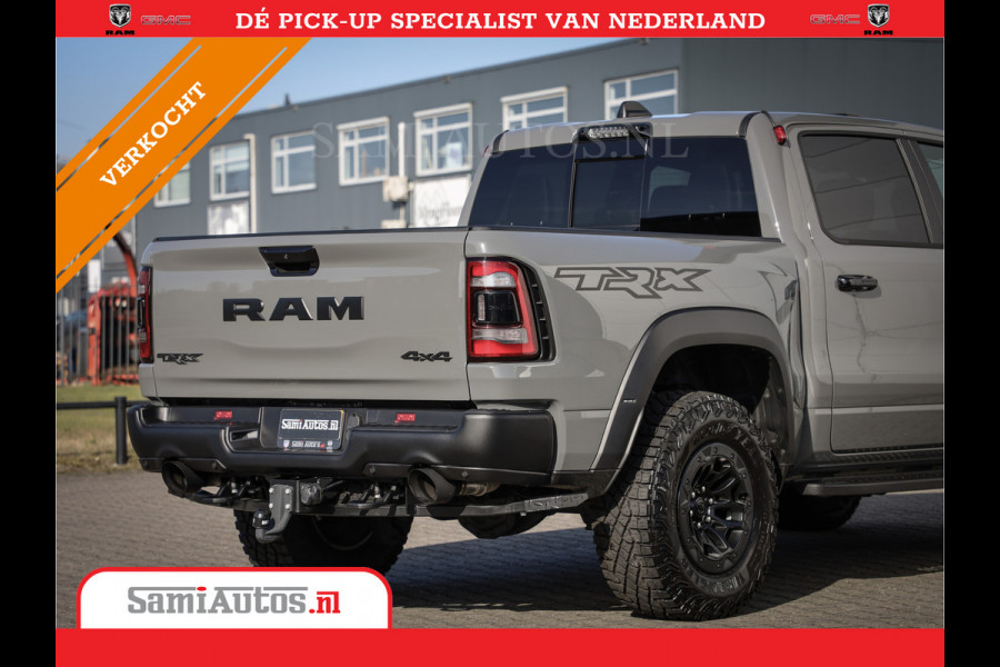 Dodge Ram 1500 TRX Lunar Edition | Ceramic Grey | Matchless | Full Option | 6,2 V8 HellCat 702HP | Comfortabele Dubbele Cabine met Royale 5 Zitplaatsen | BPM vrij | Nu Leverbaar uit Voorraad |