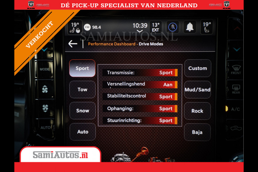 Dodge Ram 1500 TRX Lunar Edition | Ceramic Grey | Matchless | Full Option | 6,2 V8 HellCat 702HP | Comfortabele Dubbele Cabine met Royale 5 Zitplaatsen | BPM vrij | Nu Leverbaar uit Voorraad |