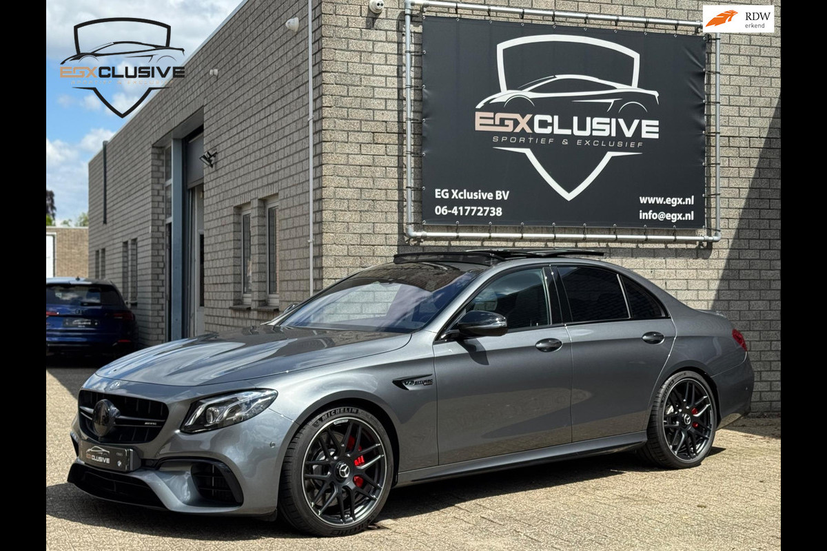 Mercedes-Benz E-Klasse AMG 63 S 4MATIC+ PANO | ACC | LANEASSIST | BLINDSPOT | BURMESTER | BOMVOL!!! Mercedes-Benz E-Klasse AMG 63 S 4MATIC+ PANO | ACC | LANEASSIST | BLINDSPOT | BURMESTER | BOMVOL!!!