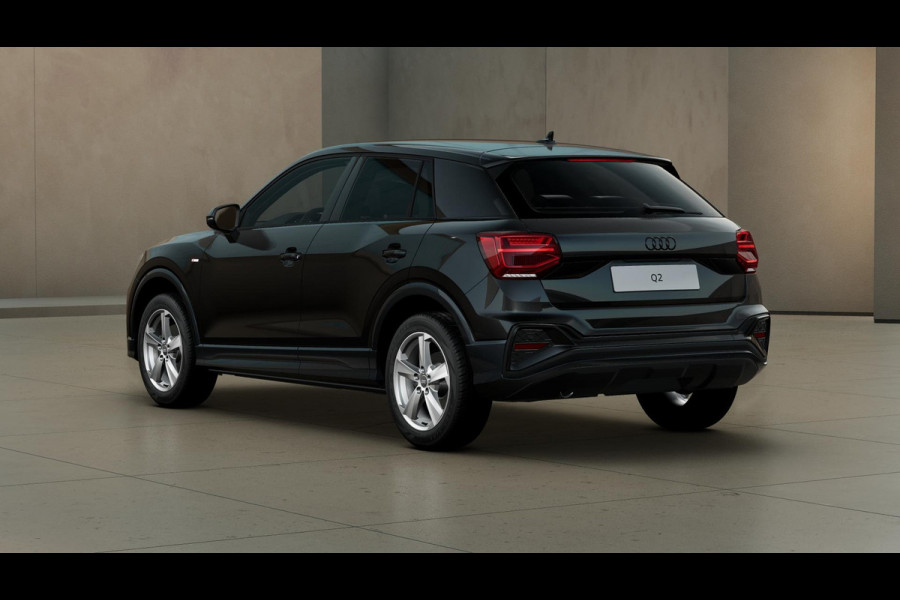Audi Q2 35 TFSI S Edition optiek pakket zwart plus, privacy glass, stoelverwarming voorin, Audi Soundsysteem